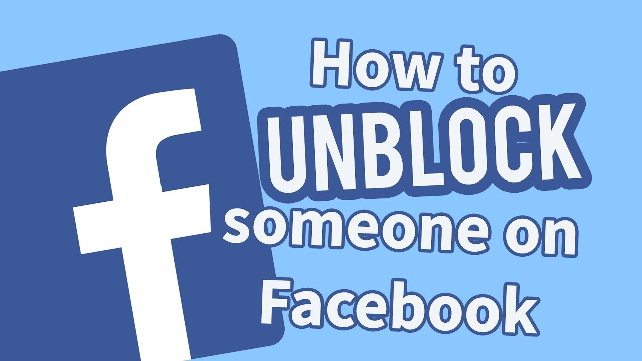 How to unblock someone from a facebook group