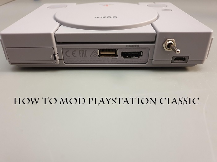 how to mod playstation classic