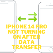 iphone 14 pro not turning on after data transfer