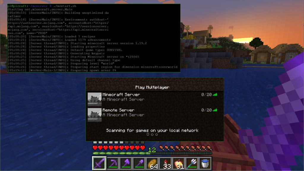 Download the Minecraft Server Files and Launch It
