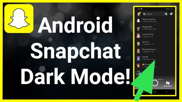 How to Get Dark Mode on Snapchat?