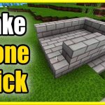 Make Stone Bricks in Minecraft