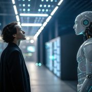 AI 2027 concept exploring whether superintelligent AI could pose an existential risk to humanity and impact the future of society.