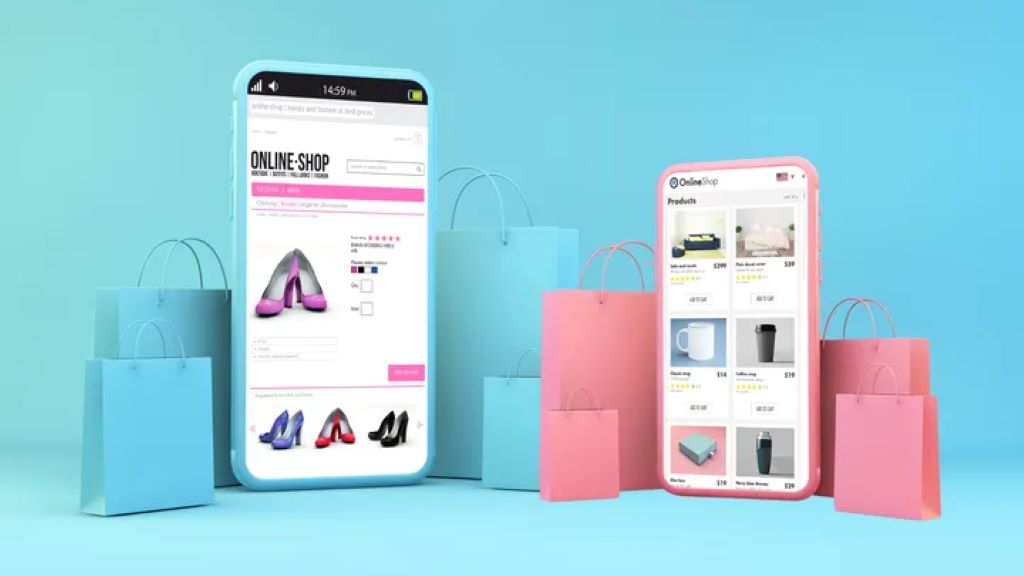 Smartphone displaying personalized SMS follow-up for an abandoned cart campaign